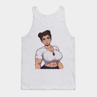 Buff Mexican Woman Tank Top